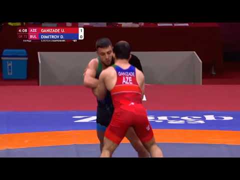 Ulvi GANIZADE (AZE)  vs  Deyvid DIMITROV (BUL)    1/4 final 72 kq