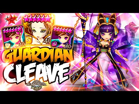 GUARDIAN CC CLEAVE with Light and Dark Sky Dancer - Summoners War
