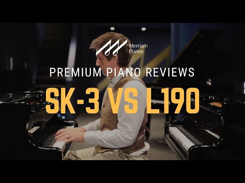 🎹Shigeru Kawai SK-3 vs Estonia L190 Grand Piano Review & Comparison - High-End Acoustic Pianos﻿🎹