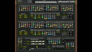 Video thumbnail for FREE VST  ARMINATOR 2 SOUND DEMO VANGELIS STYLE by steve webb