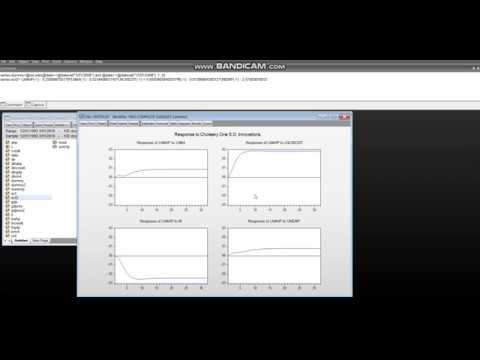 Video 19 Impulse Response Functions Eviews Vector Error Correction Model Part 1