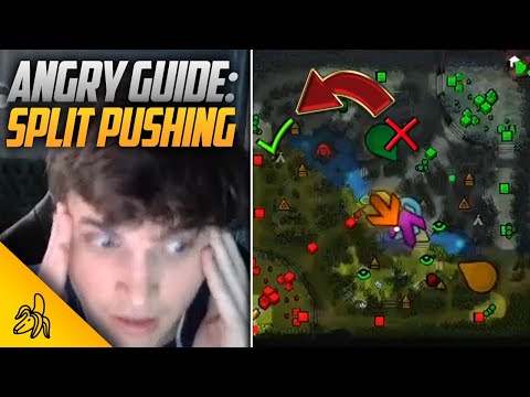 BSJ Angry Guide: Split Pushing - What You Absolutely NEED To Do As a Carry!!