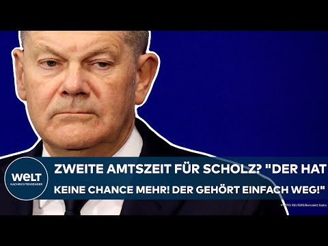 AMPEL-AUS: Zweite Amtszeit für Scholz? "Der hat keine Chance mehr! Der gehört einfach weg!"