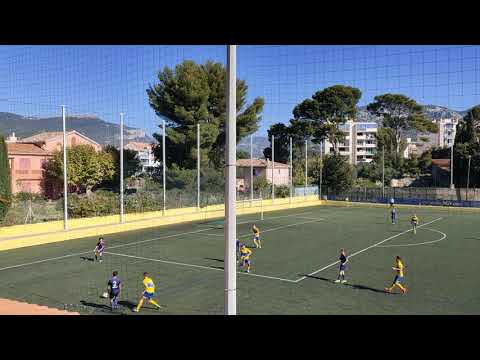 SC Toulon contre SC air bel championnat U16 régional premières mi-temps le 17/10/21