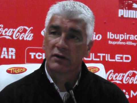 Independiente: De Felippe habla sobre la expulsión de Alderete (vs. Banfield 2013)