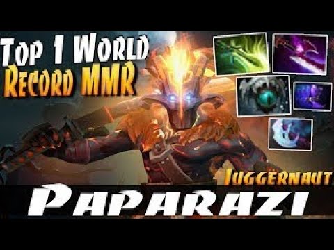 Paparazi [Juggernaut] Top 1 World Record MMR - Dota 2