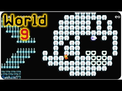 Super Mario Maker 3DS - 100% Walkthrough - World 9 All Medals