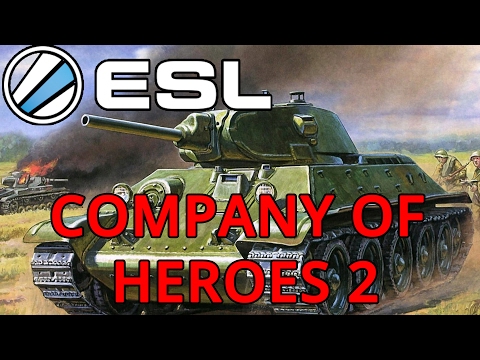 Ridiculous moment: Luvnest's T34 armada swarms HelpingHan's defensive line. ESL Grand Finals Match.