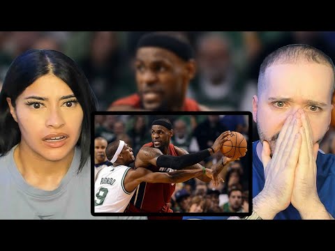 Brits React to NBA Legends on The Day LeBron James Ruthlessly DESTROYED The Boston Celtics