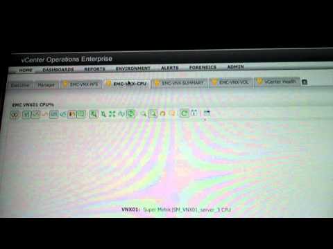 VMworld 2011 - HoL - behind the scenes - Part 2: VNX vCenter Ops plugin