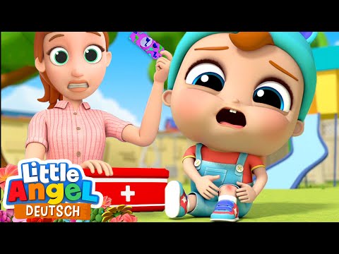 Aua! Das tut weh! | Heile, heile Segen | Little Angel Deutsch - Kinderlieder