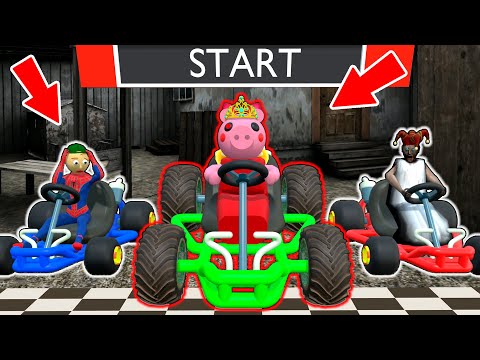 Granny vs Baldi vs Piggy vs Ice Scream - carting - funny horror school animation (p.3)