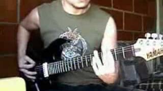 Rhapsody of Fire / Luca Turilli - Shadows of Death Solo - Guitar Cover by Juan Tobar