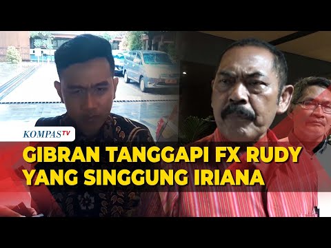 Begini Respons Gibran Tanggapi FX Rudyatmo yang Singgung Iriana dan Jokowi