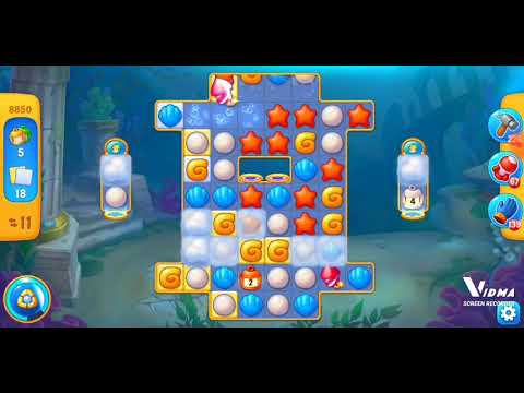 Fishdom. 8850 level no boosters and diamonds. 22 moves