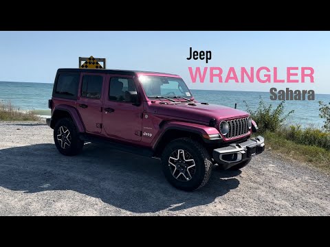 2024 Jeep Wrangler Sahara review | The urban yet capable Wrangler in pink