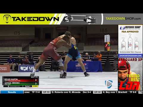 Finals FS 86 Myles Martin Ohio State-Ohio RTC-TMWC Vs Samuel Brooks NYAC-HWC