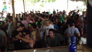 preview picture of video 'Lost Beach Club 1:30pm new years day the after new years!  dj slurm non stop.'