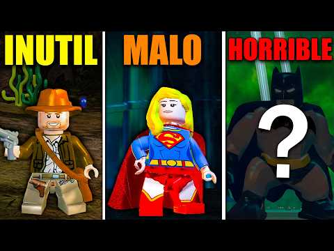 ¿Cual es el PEOR Personaje en Cada Juego de LEGO?