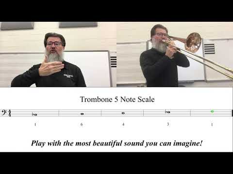 5 Note Warmup Trombone