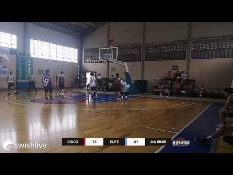 Hoopmasters Basketball League Season 3 Competitive Division CINCO  VS ELITE