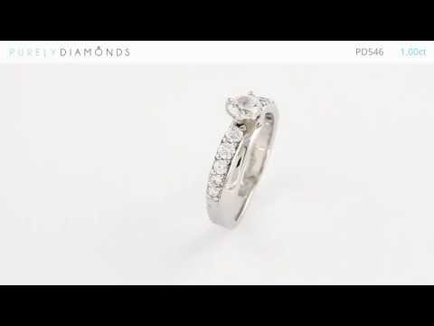 Diamond Ring PD546: 1.00ct - PurelyDiamonds