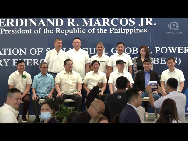 WATCH: Marcos inaugurates San Miguel energy storage in Bataan