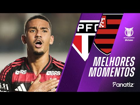 São Paulo 2x2 Flamengo | Melhores Momentos | #Brasileirão2025