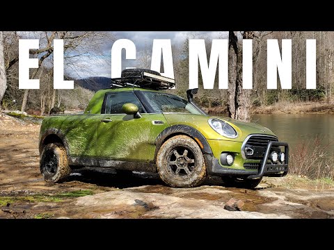 SOMEONE BUILT A MINI COOPER PICKUP