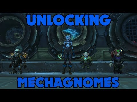 WoW BfA - 8.3 Unlocking Mechagnomes Allied Race