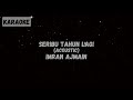 Imran Ajmain Seribu Tahun Lagi Acoustic KARAOKE