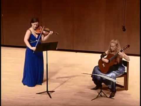 Yulia Ziskel and Tali Roth play Paganini's 