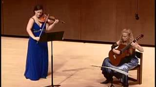 Yulia Ziskel and Tali Roth play Paganini's 