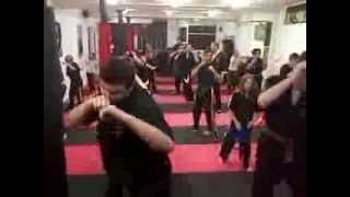 preview picture of video 'Tring Martial Arts Kickboxing Beginners Class - 23rd January 2014'