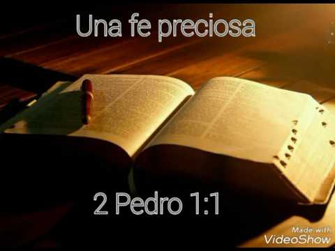 Una fe preciosa