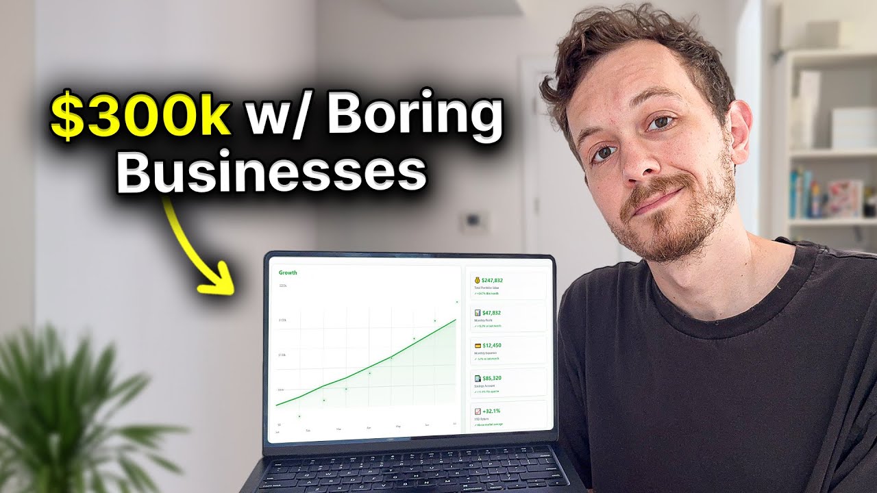 How a dad with a day job built a $300k/year boring business