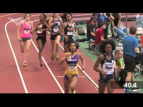 Girls 400m Freshman Section 5 - New Balance Nationals Indoor 2013