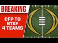 BREAKING: College Football Playoffs NOT EXPANDING Through 2025 | CBS Sports HQ