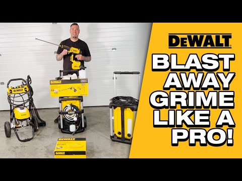 [Tool Nut Review] Power Wash Like a Pro: DeWalt's Ultimate Pressure Washer Lineup
