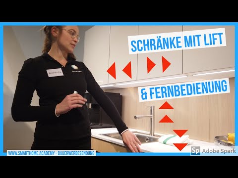 Per Funk: höhenverstellbare Küche & Liftsysteme Granberg / Rotpunkt Küche. imm 2020 cologne, 6/13