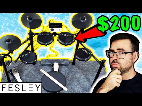 I Ordered the CHEAPEST Drumset on Amazon!