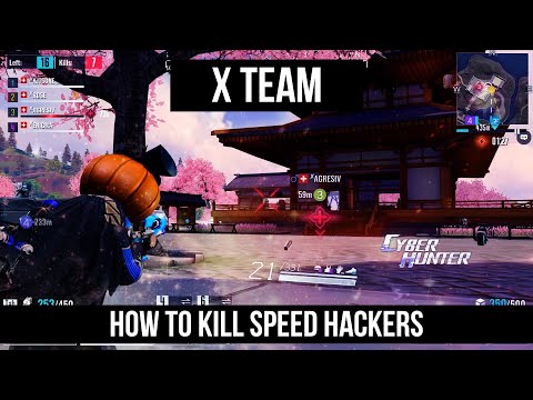 a`ddicted | How To Kill Speed Hackers | Cyber Hunter - Battle Royale(iOS, Android, PC) #40
