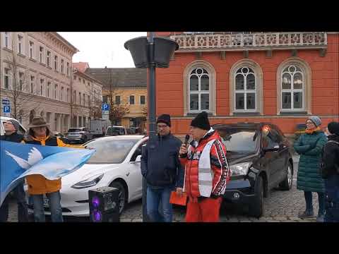 Veranstaltungswerbung, ROBIN, FRANK, MAIK - MONTAGSSPAZIERGANG/-DEMO - KAMENZ, Markt, 03 04 2023