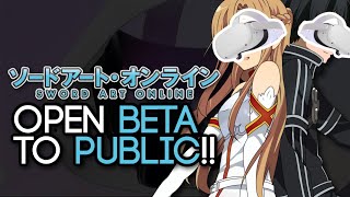 Sword Art Online VR is HERE! (How To Play + FREE Download)