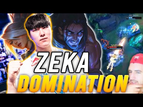 ZEKA COMPLETELY 1V9s ON HIS LCK 2023 DEBUT - KDF vs HLE | LCK Co-Stream