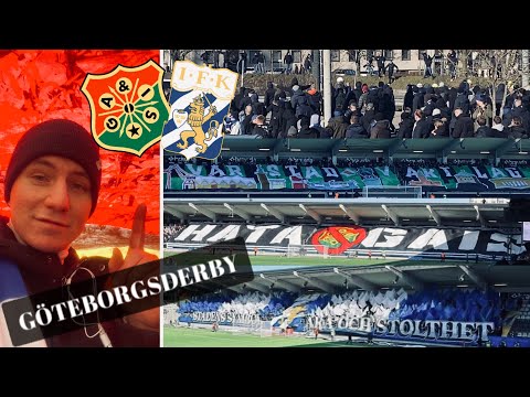 ULTRAS' FIGHT & PYRO Tennis, Huge Upset: GAIS - IFK GÖTEBORG derby • Svenska Cupen, 26.02.2023