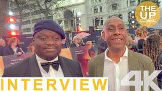Ade Omotayo & Dale Davis interview on Back to Black, Amy Winehouse biopic at London premiere