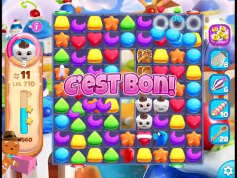 Cookie Jam Blast Level 710 - NO BOOSTERS 🍪 | SKILLGAMING ✔️