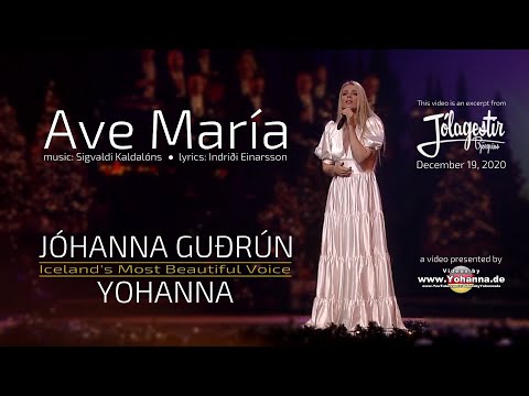 Jóhanna Guðrún - "AVE MARÍA" (2020) - Yohanna