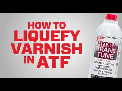 How to clean harmful varnish out of automatic transmissions